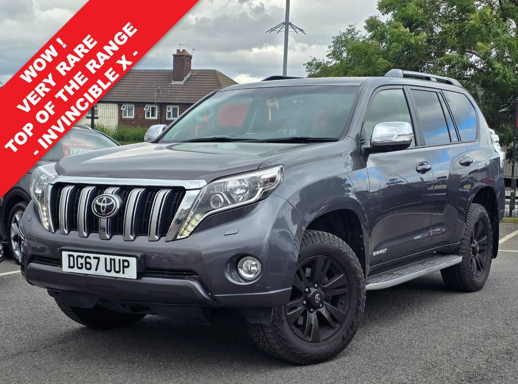 Toyota Land Cruiser Invincible X Suv Grey