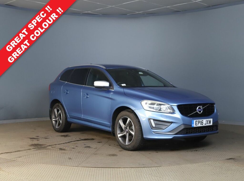 Volvo XC60 D4 R-design Lux Nav Blue