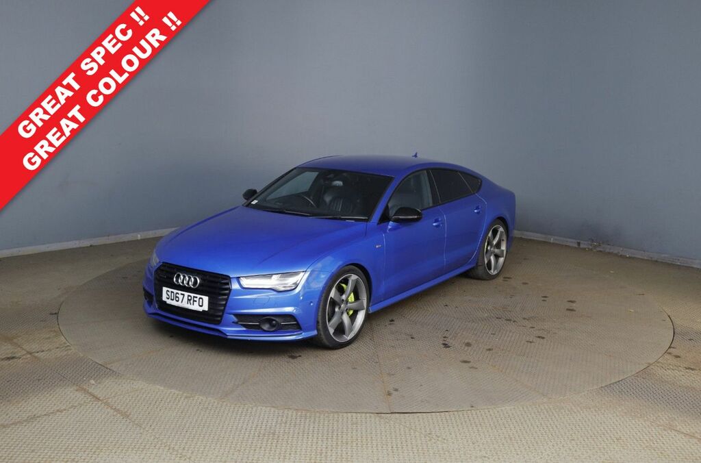 Audi A7 Bitdi V6 Black Edition Blue