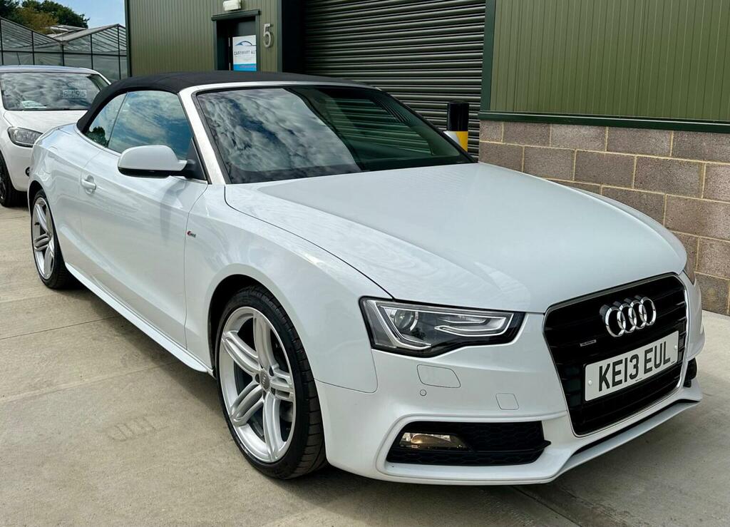 Audi A5 2.0 Tfsi S Line Special Edition S Tronic Quattro E White
