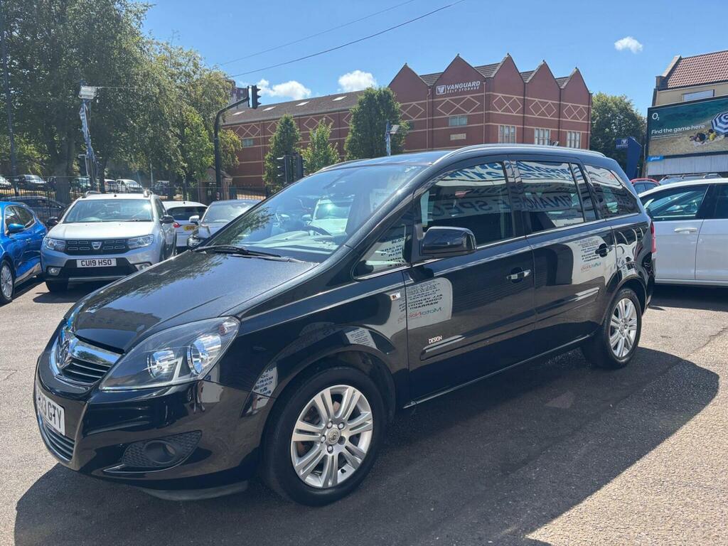 Vauxhall Zafira 1.8 16V Design Euro 5 Black #5