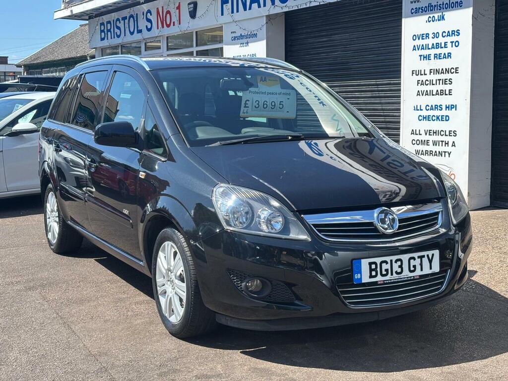 Vauxhall Zafira 1.8 16V Design Euro 5 Black