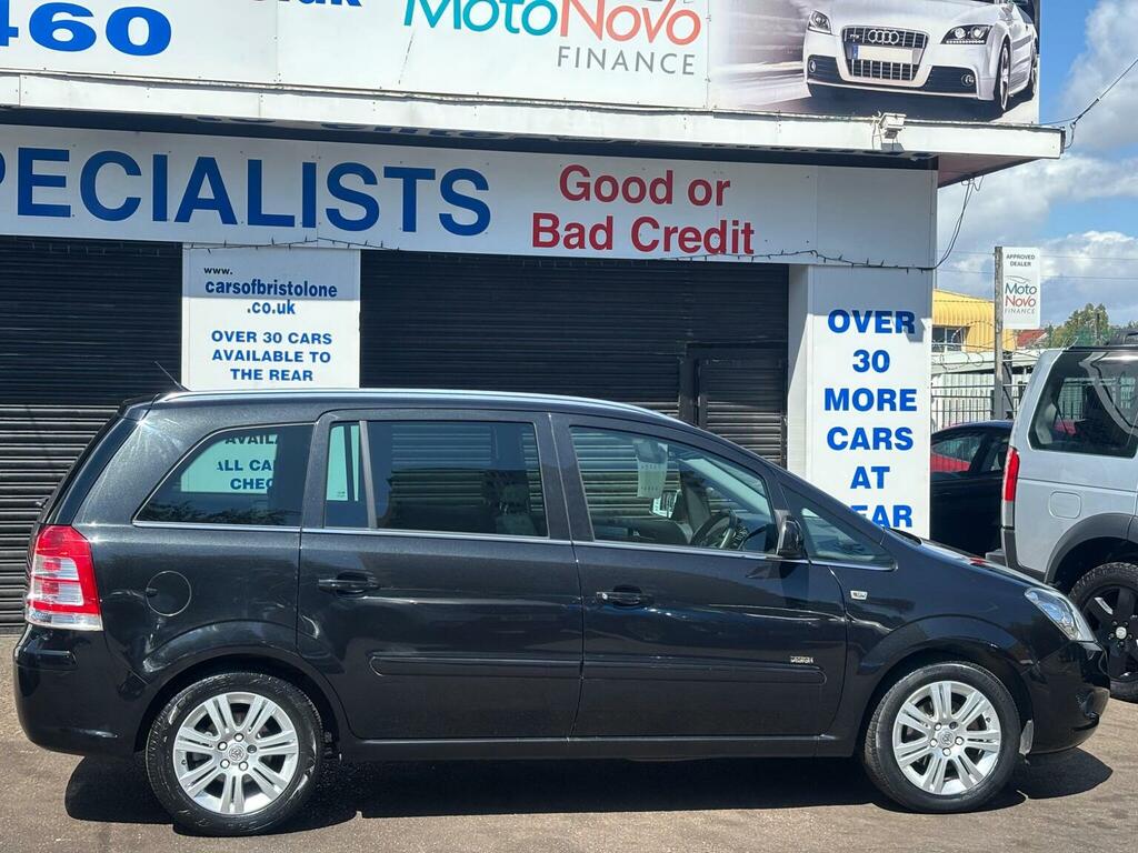 Vauxhall Zafira 1.8 16V Design Euro 5 Black #2