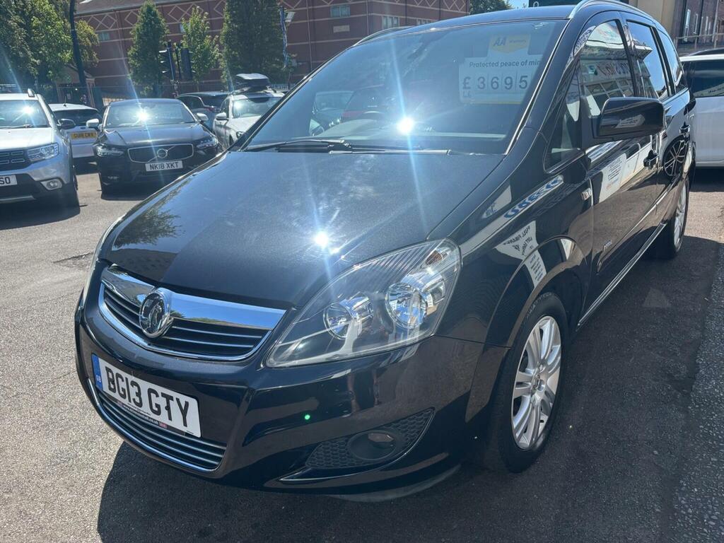 Vauxhall Zafira 1.8 16V Design Euro 5 Black #4
