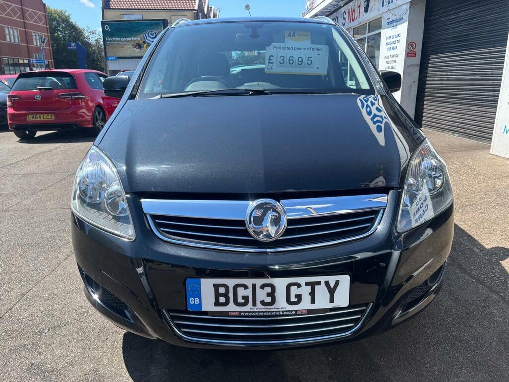 Vauxhall Zafira 1.8 16V Design Euro 5 Black #3