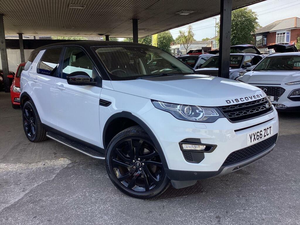 Land Rover Discovery Sport Suv 2.0 Td4 Hse Black 4Wd Euro 6 Ss 2 White