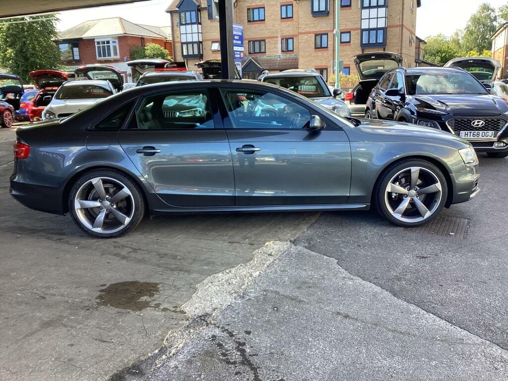 Audi A4 Saloon 2.0 Tdi Black Edition Euro 5 Ss 201 Grey #2