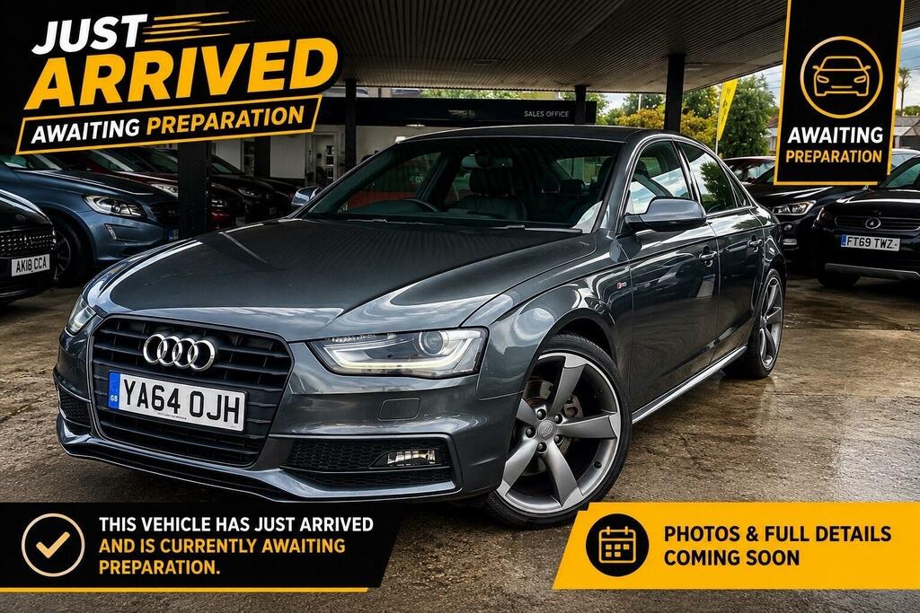 Audi A4 2.0 Tdi Black Edition Euro 5 Ss Grey