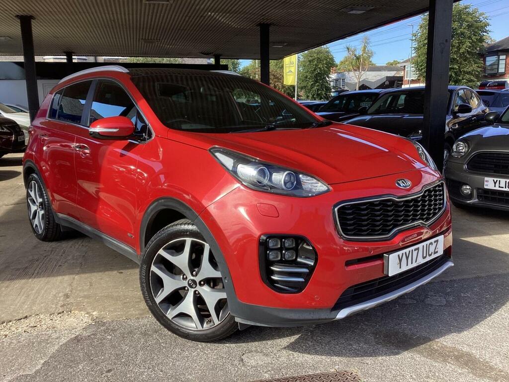 Kia Sportage Suv 1.6 T-gdi Gt-line S Dct Awd Euro 6 20171 Red