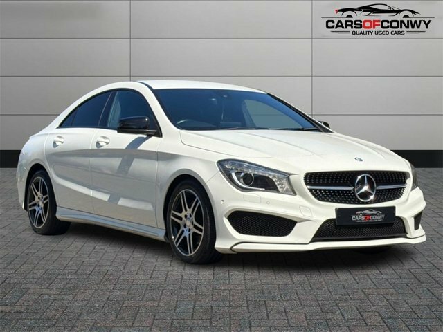 Mercedes-Benz CLA Class 2.1 Cla220d Amg Sport Coupe 7G-dct Euro LL16RZK White