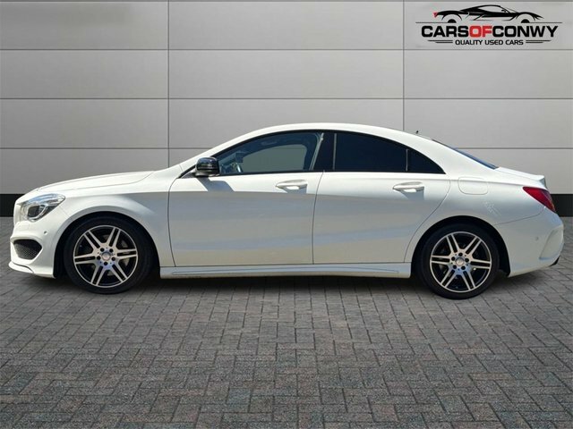 Mercedes-Benz CLA Class 2.1 Cla220d Amg Sport Coupe 7G-dct Euro LL16RZK White #4