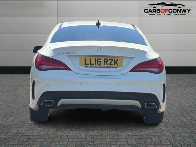 Mercedes-Benz CLA Class 2.1 Cla220d Amg Sport Coupe 7G-dct Euro LL16RZK White #6