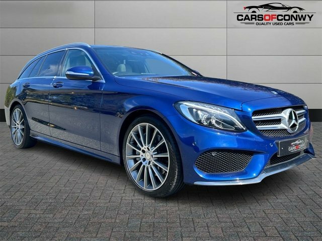 Mercedes-Benz C Class 2.1 C250 Bluetec Amg Line Estate G-tron Blue