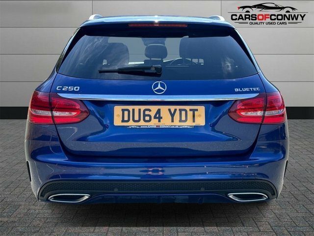 Mercedes-Benz C Class 2.1 C250 Bluetec Amg Line Estate G-tron Blue #6