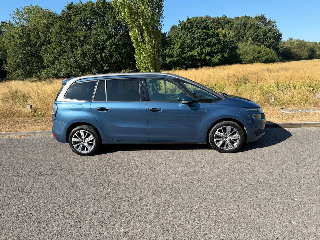 Citroen Grand C4 Picasso 1.6 Bluehdi Exclusive Euro 6 - 7 Se Blue #3