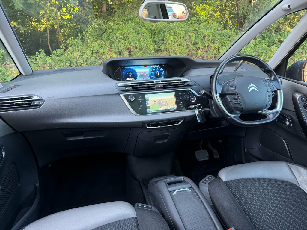 Citroen Grand C4 Picasso 1.6 Bluehdi Exclusive Euro 6 - 7 Se Blue #6
