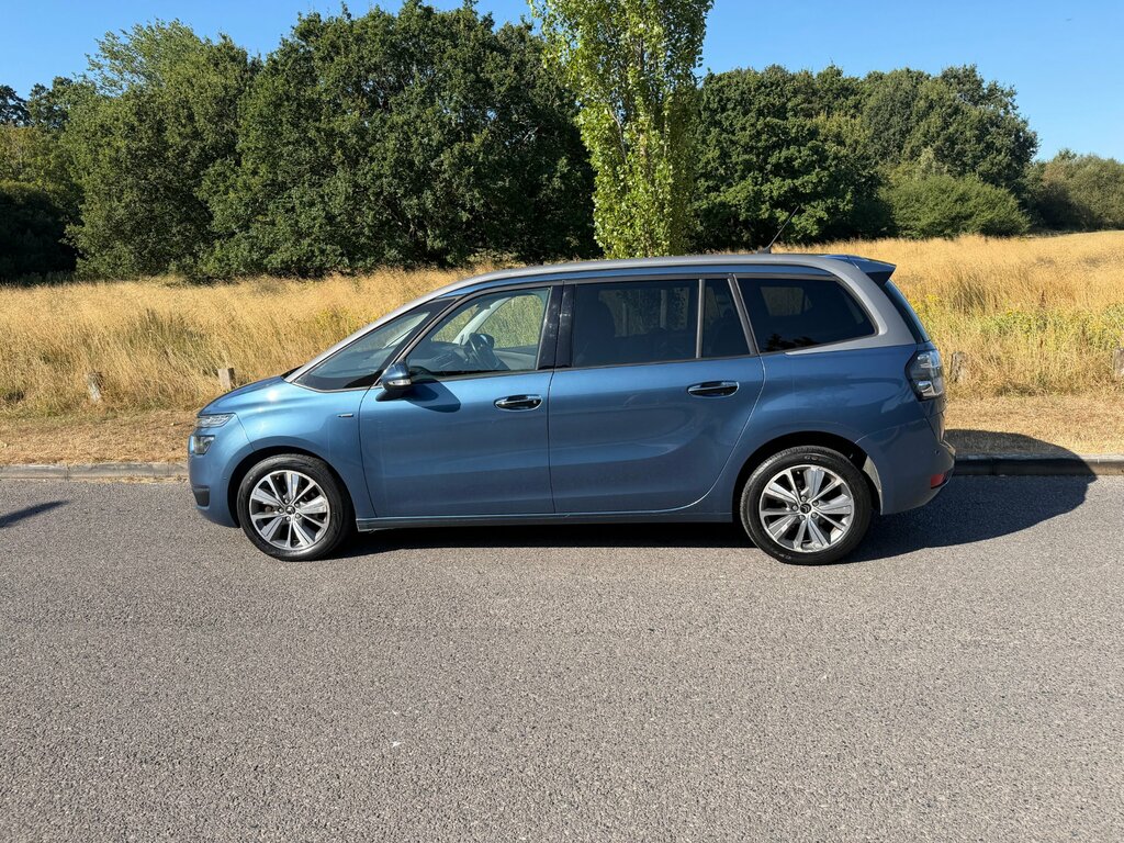 Citroen Grand C4 Picasso 1.6 Bluehdi Exclusive Euro 6 - 7 Se Blue #5