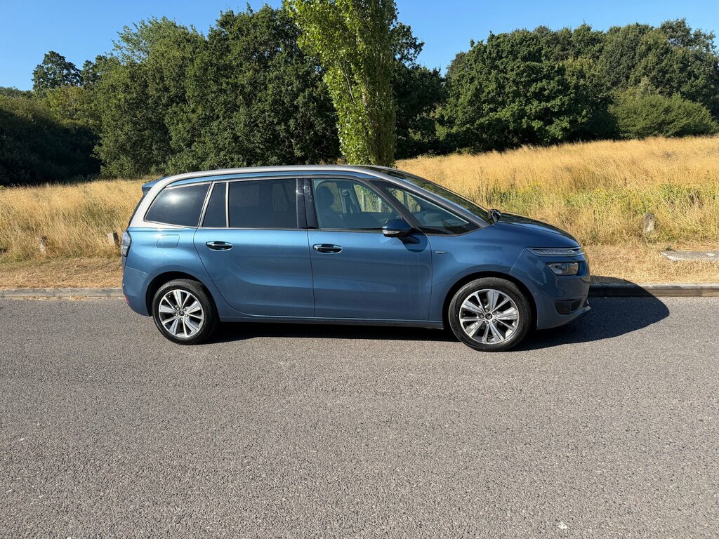 Citroen Grand C4 Picasso 1.6 Bluehdi Exclusive Euro 6 - 7 Se Blue #2