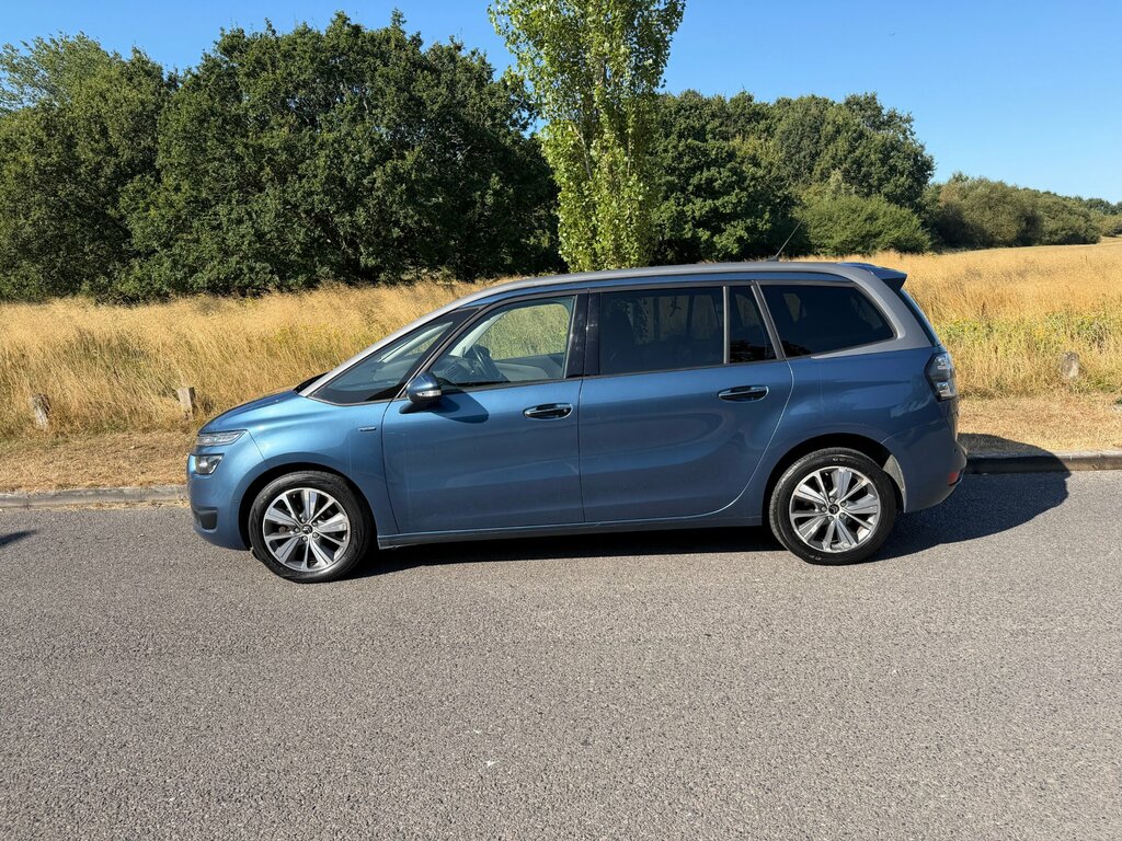 Citroen Grand C4 Picasso 1.6 Bluehdi Exclusive Euro 6 - 7 Se Blue #4
