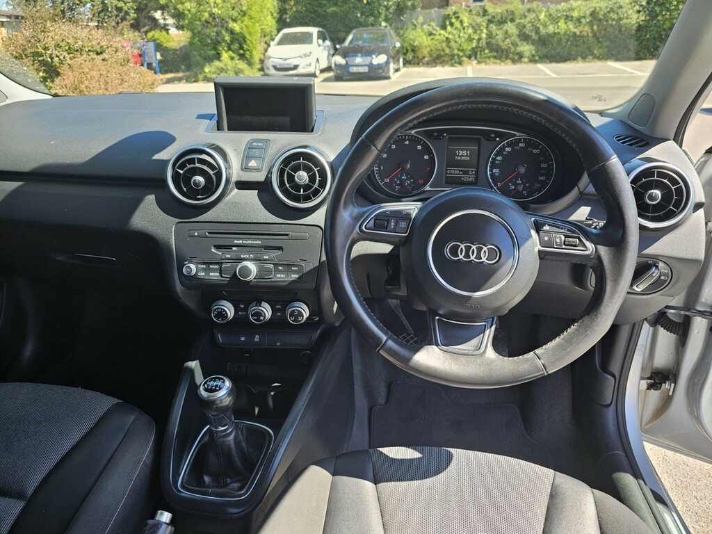 Audi A1 Hatchback 1.6 Tdi Sport 20 Raod Tax 12 Mont Blue #14
