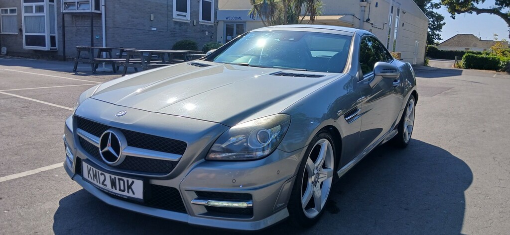 Mercedes-Benz SLK Slk 200 Amg Sport Blueefficiency White #16