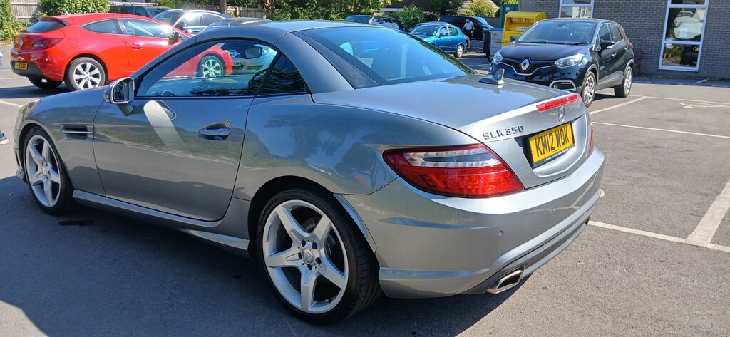 Mercedes-Benz SLK Slk 200 Amg Sport Blueefficiency White #17