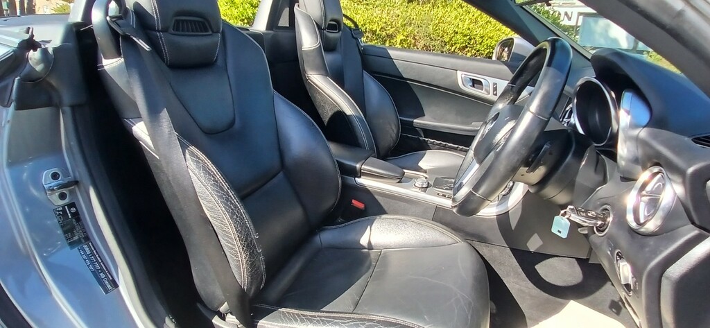 Mercedes-Benz SLK Slk 200 Amg Sport Blueefficiency White #13