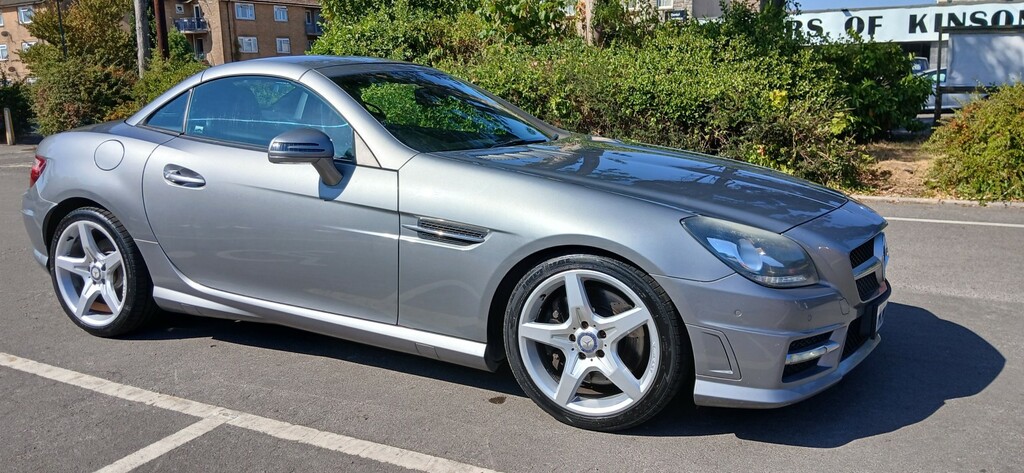 Mercedes-Benz SLK Slk 200 Amg Sport Blueefficiency White #15