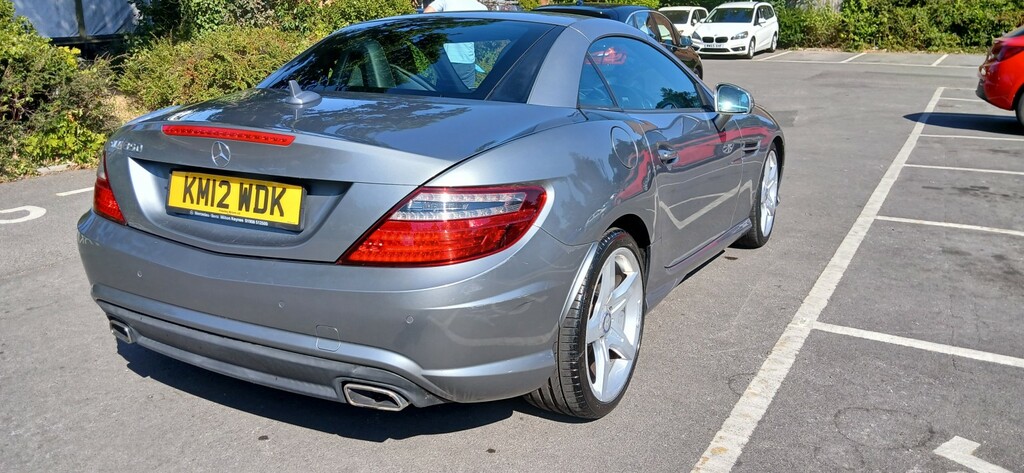 Mercedes-Benz SLK Slk 200 Amg Sport Blueefficiency White #18