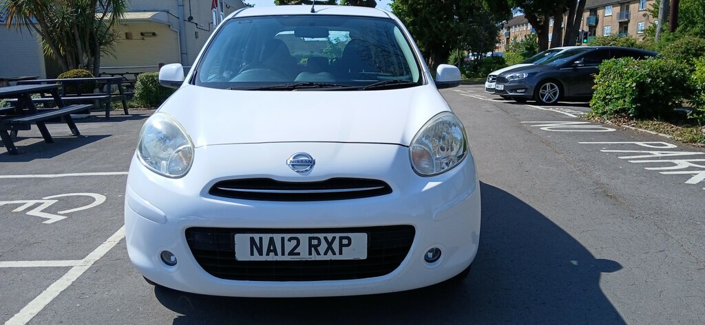 Nissan Micra 1.2 12V Acenta White #3