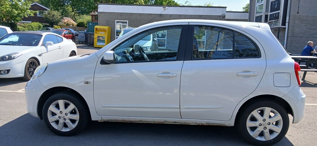Nissan Micra 1.2 12V Acenta White #5