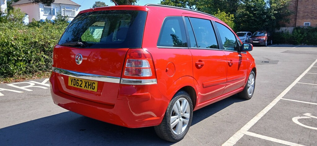 Vauxhall Zafira 1.6 16V Exclusiv Mpv Euro 5 115 Blue #8
