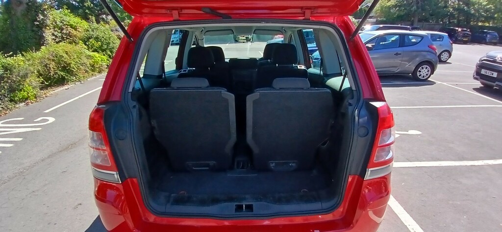 Vauxhall Zafira 1.6 16V Exclusiv Mpv Euro 5 115 Blue #17