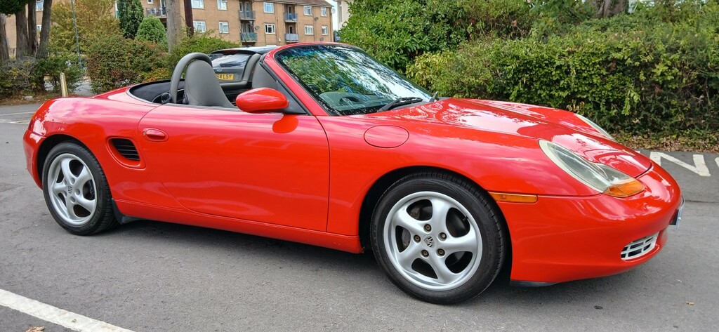 Porsche Boxster Convertible 2.7 986 2002 Red #2