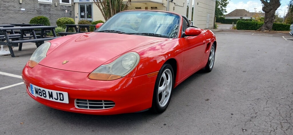 Porsche Boxster Convertible 2.7 986 2002 Red #4