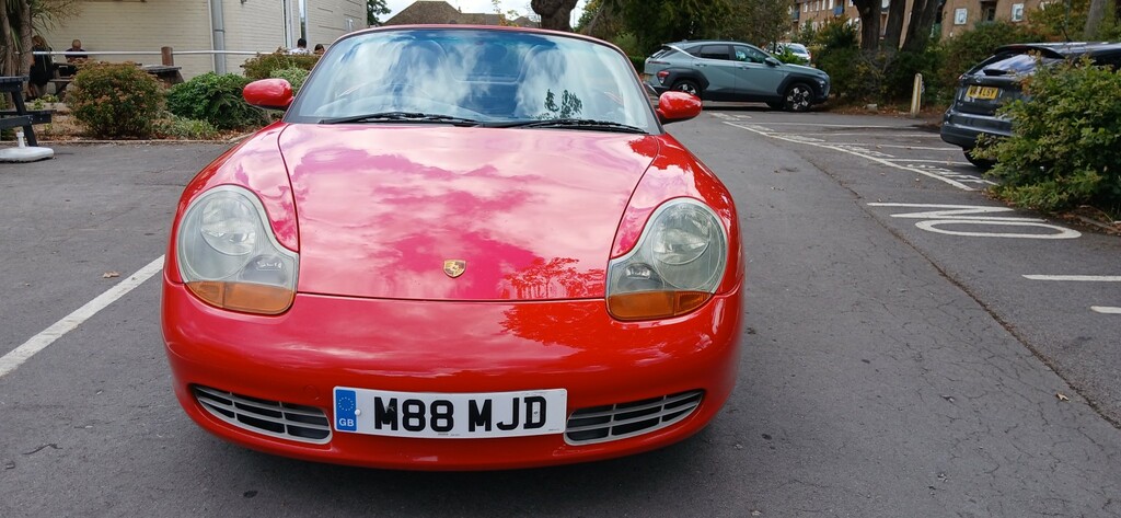 Porsche Boxster Convertible 2.7 986 2002 Red #3