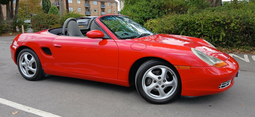 Porsche Boxster Convertible 2.7 986 2002 Red