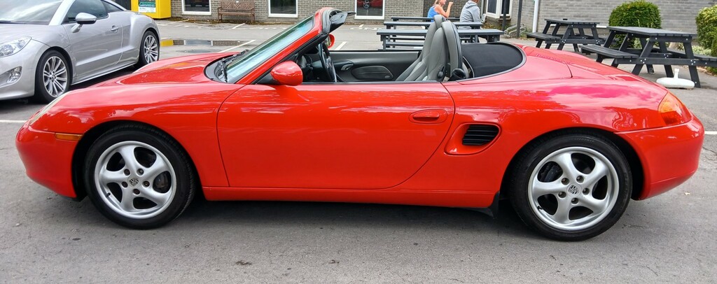 Porsche Boxster Convertible 2.7 986 2002 Red #5