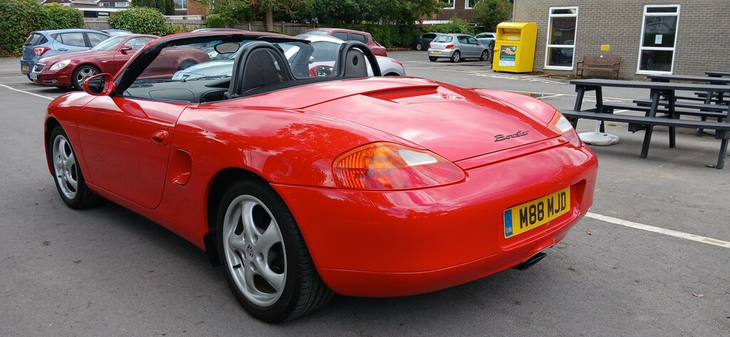 Porsche Boxster Convertible 2.7 986 2002 Red #6