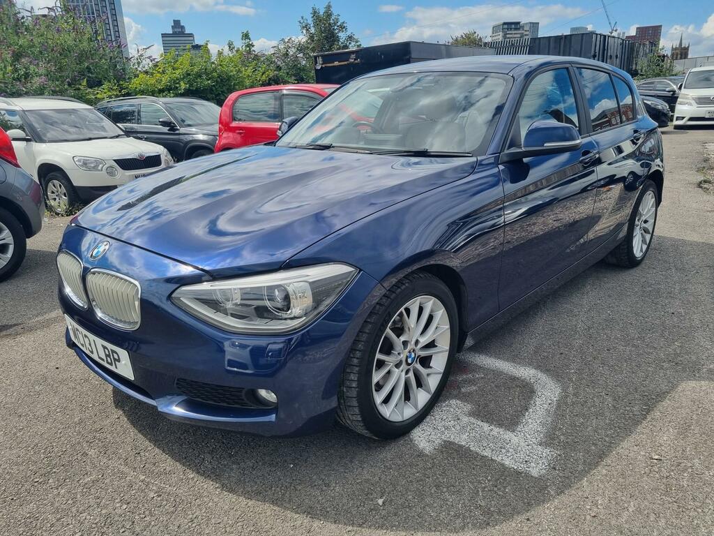 BMW 1 Series Es Blue #4