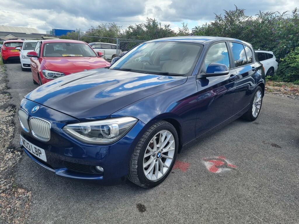 BMW 1 Series Es Blue #6