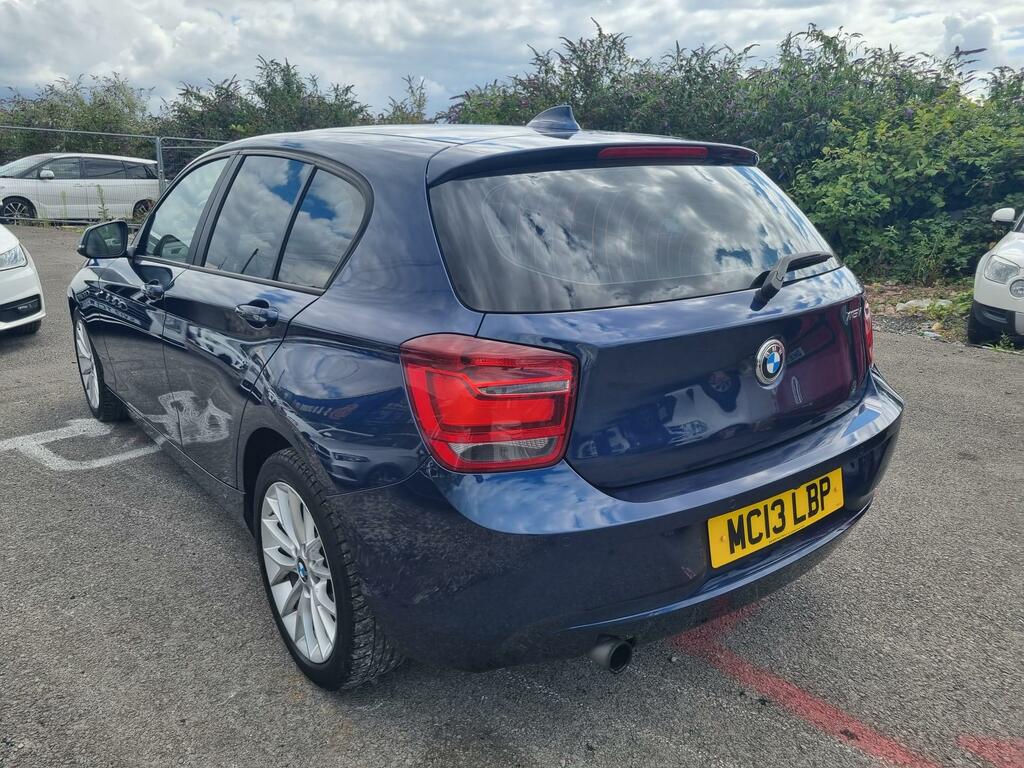 BMW 1 Series Es Blue #5