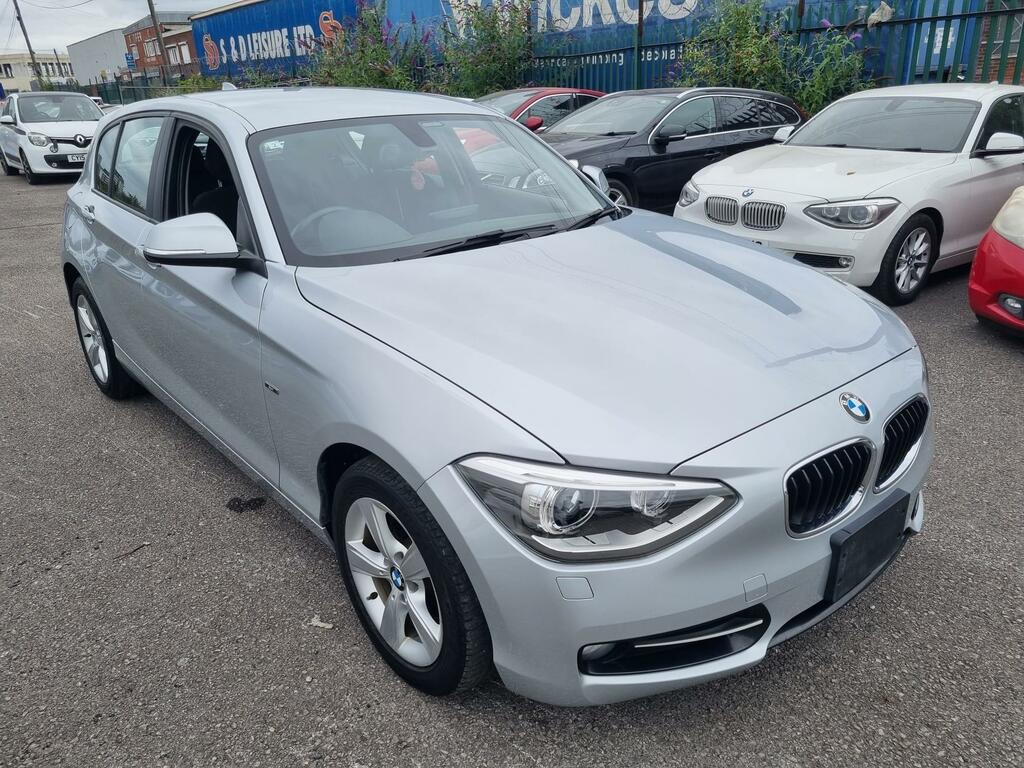 BMW 1 Series Es Silver #2