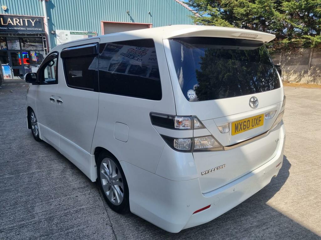 Toyota Vellfire 3.5 8 Seater Ulez White #5