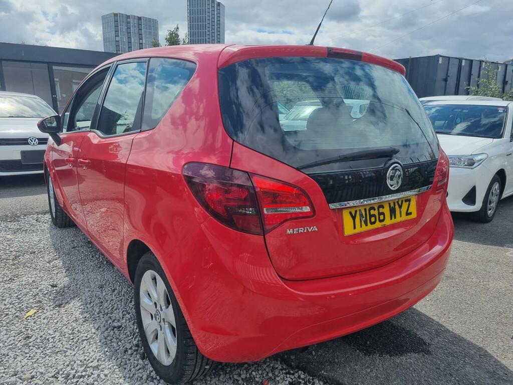 Vauxhall Meriva Life Red #5