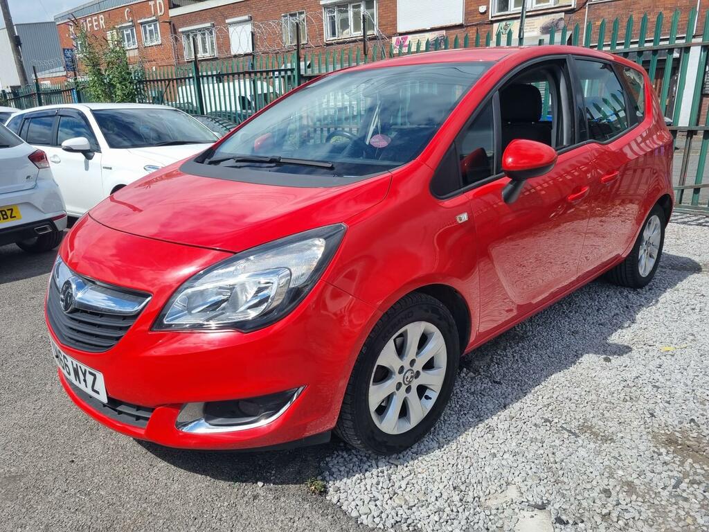Vauxhall Meriva Life Red #4