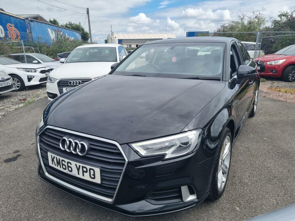 Audi A3 1.6 Tdi Sport Euro 6 Ss KM66YPO Black #4