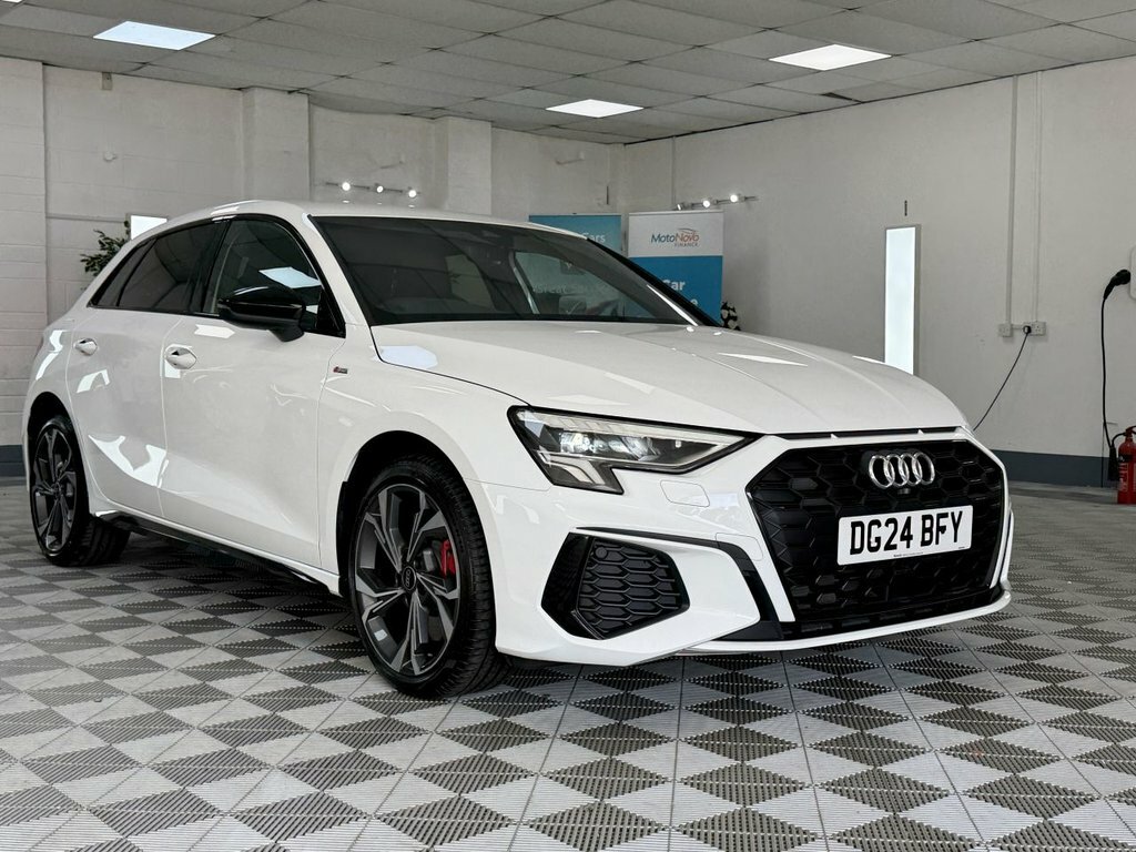 Audi A3 2024 1.4 Tfsie 45 S Line Competition Sportback White #2