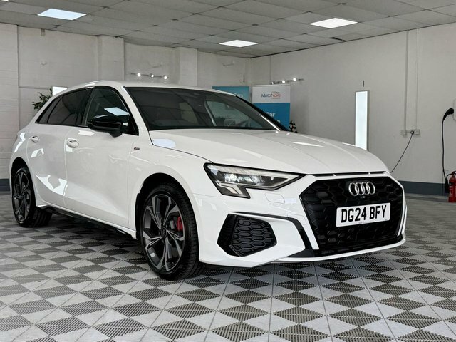 Audi A3 2024 1.4 Tfsie 45 S Line Competition Sportback White