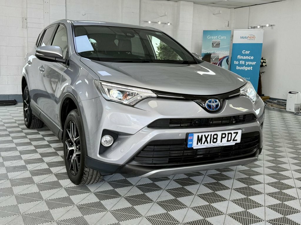 Toyota Rav 4 2018 2.5 Vvt-h Design Suv Hybrid Cvt Eu Silver #2